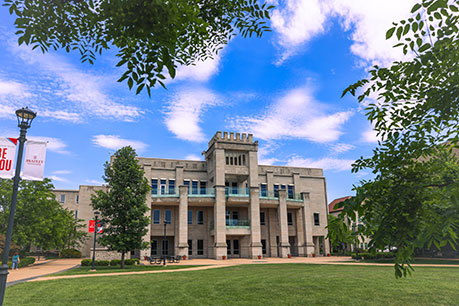 A building on campus. Links to Gifts of Appreciated Securities